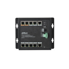 Суич 11-портов Индустриален Layer 2 HI-POE, PFS3111-8ET-96-F