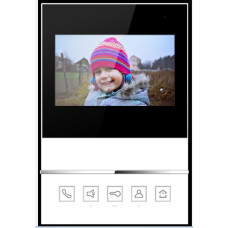 Вътрешно домофонно тяло с 4.3” TFT LCD дисплей, T-IS04-W