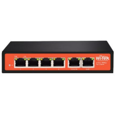 Разширител 4FE PoE Output+1FE PoE Input+1FEUplink port Poe WI-PE51E