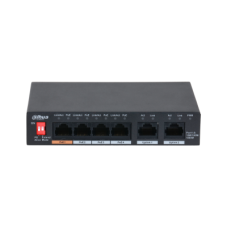 Суич Gigabit PoE 6 портов, PFS3006-4GT-60-V2