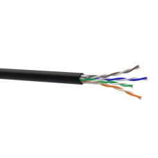 Мрежов кабел за външно полагане CAT 5e F/UTP 24 AWG кашон 305m,CAT 5e F/UTP PE 305m
