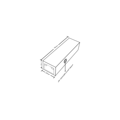 Медиа конвертор SFP 10/100/1000 mini оранжев