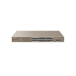 Суич 24 Port Gigabit + 2*SFP Unmanaged PoE Суич 24 Port Gigabit + 2*SFP Unmanaged PoE