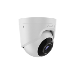 5 MP H.265 DAY/NIGHT IP водоустойчива купулна камера, Ajax VIDEO TurretCam (5 Mp/4.0 mm) WH 5 MP H.265 DAY/NIGHT IP водоустойчива купулна камера, Ajax VIDEO TurretCam (5 Mp/4.0 mm) WH