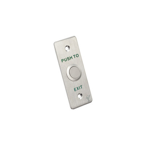 Exit бутон за вграждане ( неръждаема стаомана ) PBK-814A