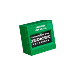 Авариен бутон със стъколо двуполюсен CPK-860A+