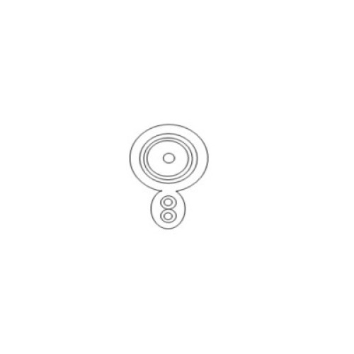 Кабел RG59+2C*0.5mm2 White 100m SP-9003-100W