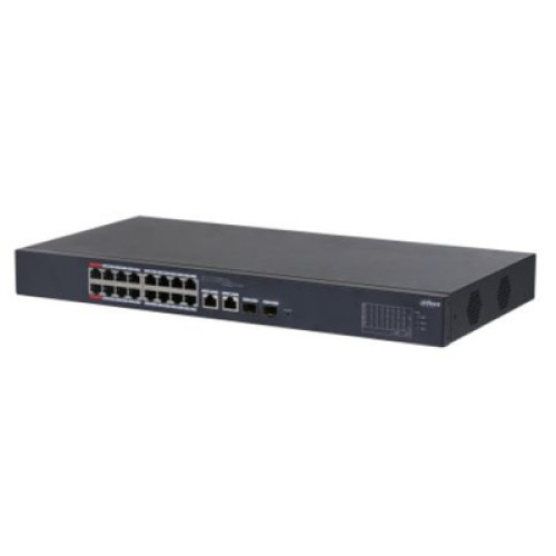 Суич 18-портов, 16xPoE, 2x GBit,SFP combo ,CS4218-16ET-240.