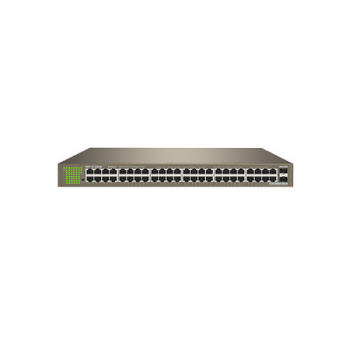 Суич 48 port Gigabit + 2*SFP 1U Unmanaged, G1050F