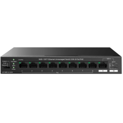 Суич 9GE+1SFP с 8-Port PoE, G1110PF-8-120W