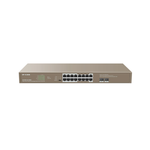 Суич 16 Port Gigabit + 2*SFP Unmanaged PoE G1118P-16-250W