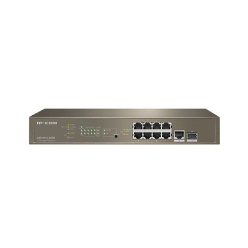 Суич 8 Port Gigabit + 1*SFP Managed PoE 150W G5310P-8-150W Суич 8 Port Gigabit + 1*SFP Managed PoE 150W G5310P-8-150W