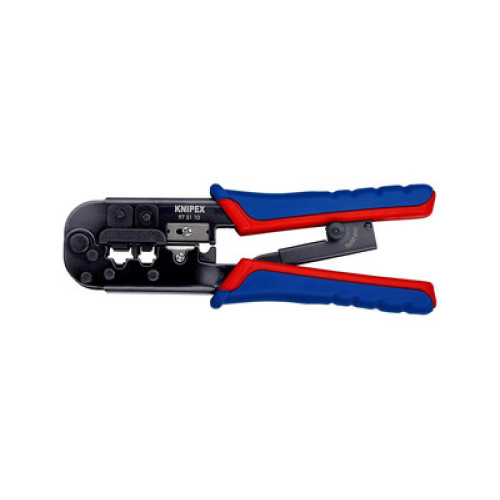 KNIPEX Инструмент за кримпване на: 6- и 8-пинови конектори, K975110