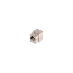 NIKOMAX жак, Cat.6 (Class E), RJ45/8P8C, T568A/B, 180 грудуса излаз, без инструмент, екраниран, метален NMC-KJSE2-ET-MT NIKOMAX жак, Cat.6 (Class E), RJ45/8P8C, T568A/B, 180 грудуса излаз, без инструмент, екраниран, метален NMC-KJSE2-ET-MT