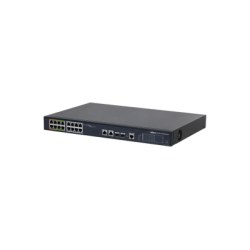 20-портов управляем/WEB Manged Layer 2 суич с ePOE/POE - LR2218-16ET-240