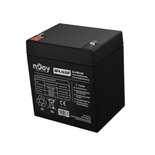 Батерия 4.5Ah GP4.5121F 12V 13.4W/cell, Lead-Acid AGM