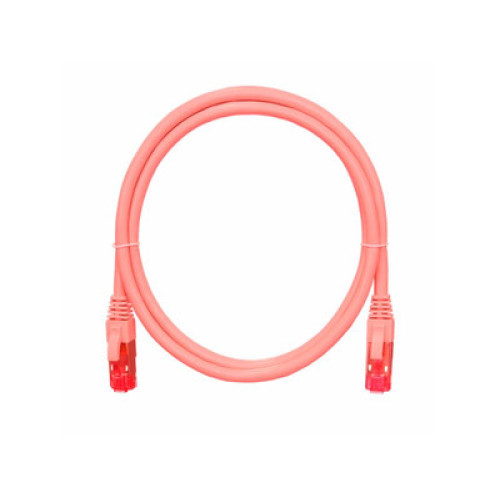 S/FTP пач корда, Cat.6A, LSZH, червена, 1M NMC-PC4SA55B-010-C-RD