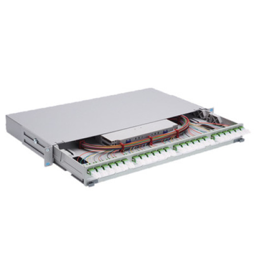 R&M Оптичен пач панел зареден с 24xLC Duplex APC, R816037 R&M Оптичен пач панел зареден с 24xLC Duplex APC, R816037
