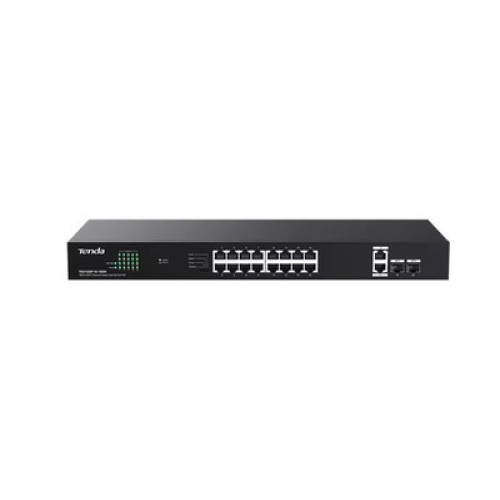 Суич 18GE+2SFP Ethernet с 16-Port PoE, TEG1120P-16-150W