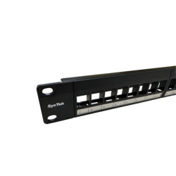 Cat6 24 портов пач панел, празен
