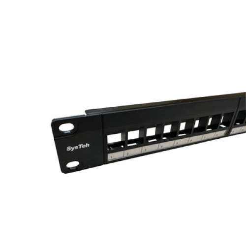 Cat6 24 портов пач панел, празен