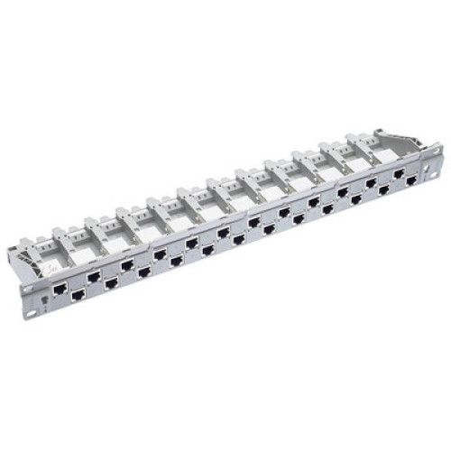 Пач панел 24xRJ45 Real 10 - екраниран Cat.6, 19 Пач панел 24xRJ45 Real 10 - екраниран Cat.6, 19