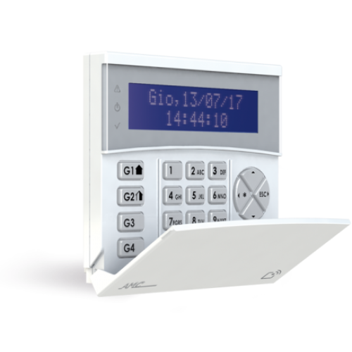 LCD клавиатура със вграден RFID & NFC четец, K-LCD BLUE TAG