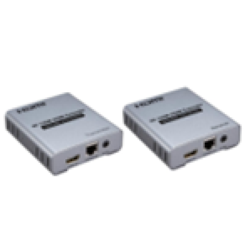 HDMI удължител за видео и инфрачервен сигнал по UTP CAT5E/CAT6 кабел - TT-EX13-4K HDMI удължител за видео и инфрачервен сигнал по UTP CAT5E/CAT6 кабел - TT-EX13-4K