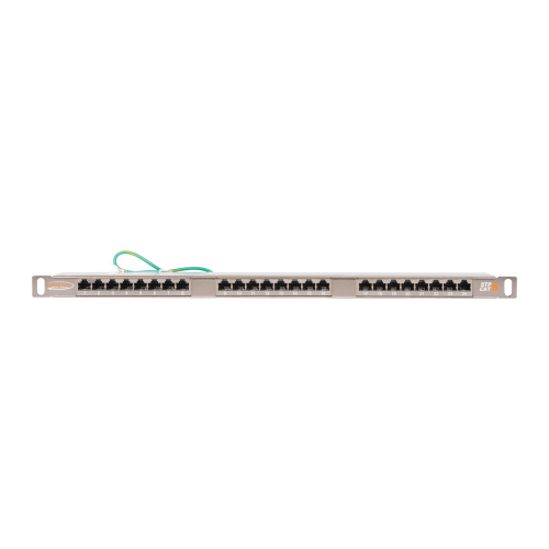 NIKOMAX Пач панел 24xRJ45, екраниран, Cat.6 250Mhz, NMC-RP24SE2-HU-MT