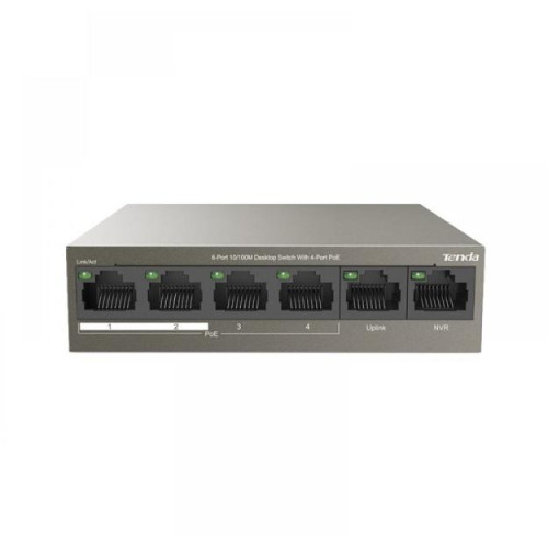 6 портов Layer 2 PoE суич, TEF1106P-4-63W 6 портов Layer 2 PoE суич, TEF1106P-4-63W