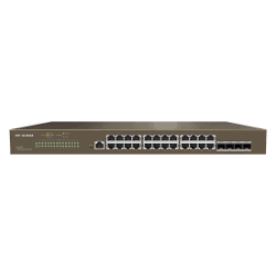 28 портов Layer 3 cloud managed суич оптимизиран за видеонаблюдение.,G5328F