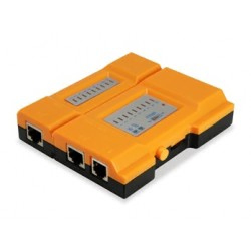 Equip кабелен тестер. За конектори RJ11, RJ12, RJ45 – UTP/STP Equip кабелен тестер. За конектори RJ11, RJ12, RJ45 – UTP/STP