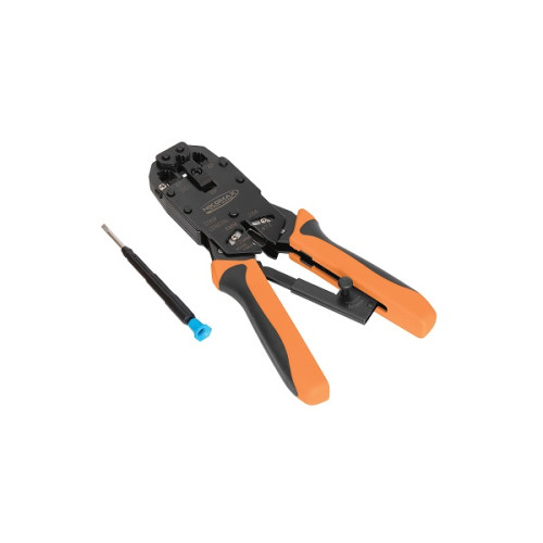 Инструмент за кримпване, RJ45/8P8C, RJ12/6P6C, RJ11/6P4C- NMC-2008AR Инструмент за кримпване, RJ45/8P8C, RJ12/6P6C, RJ11/6P4C- NMC-2008AR