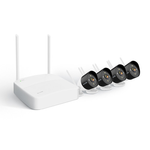 Комплект за видеонаблюдение 4 Channel Wireless HD Video Security Kit, K4W-3TC Комплект за видеонаблюдение 4 Channel Wireless HD Video Security Kit, K4W-3TC