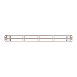 NIKOMAX Празен пач панел 19” 1U за до 8 бр.,NMC-RP08-BLANK-CJ-1U-MT