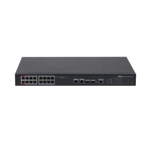 18-портов управляем/WEB Managed Layer-2 POE суич оптимизиран за системи за видеонаблюдение. 16 порта - PFS4218-16ET-240-V3 18-портов управляем/WEB Managed Layer-2 POE суич оптимизиран за системи за видеонаблюдение. 16 порта - PFS4218-16ET-240-V3