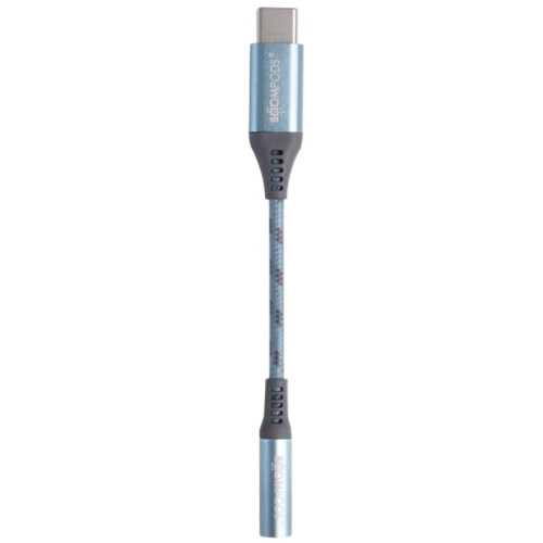 AUX адаптер  C type/ Ice Blue