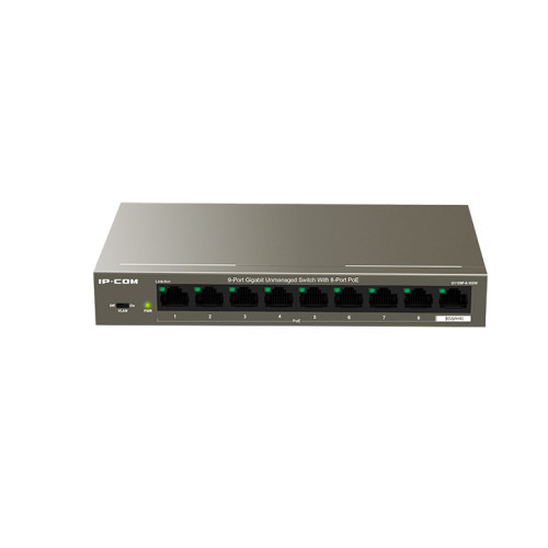 9 портов Layer 2 PoE гигабитов суич, G1109P-8-102W