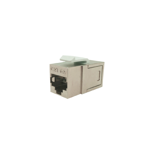 NIKOMAX RJ45-RJ45 екранирано съединение Cat.6a за, NMC-KJSA55C-MT NIKOMAX RJ45-RJ45 екранирано съединение Cat.6a за, NMC-KJSA55C-MT