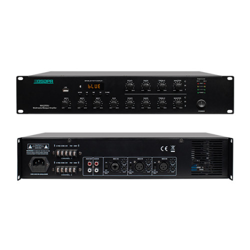 2x250W усилвател с вграден 2-канален зонов селектор, MA2250U 2x250W усилвател с вграден 2-канален зонов селектор, MA2250U
