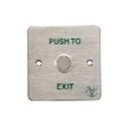 Exit бутон за вграждане ( неръжд.стомана) PBK-814C