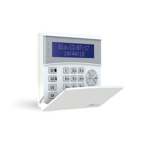 LCD клавиатура съвместима със панели AMC, K-LCD BLUE