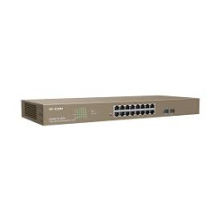 18 портов Cloud managed PoE суич оптимизиран за видеонаблюдение, G3318P-16-250W