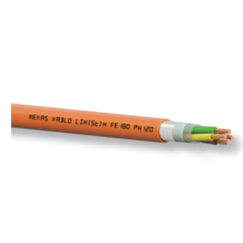 Пожарен кабел 2х1.0mm². LSZH, LIH(St)H PH120 2x1.0 Пожарен кабел 2х1.0mm². LSZH, LIH(St)H PH120 2x1.0