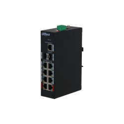 11-портов Индустриален Layer 2 Gigabit HI-POE суич оптимизиран за системи за видеонаблюдение - PFS3211-8GT-120-V2