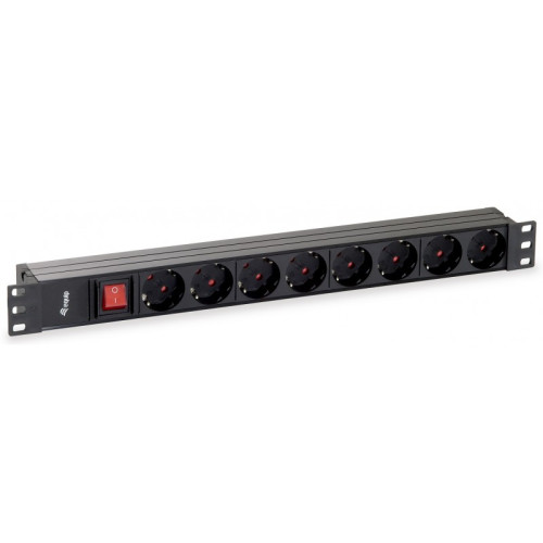 19” 1U разклонител AC250V, 16А - 333283